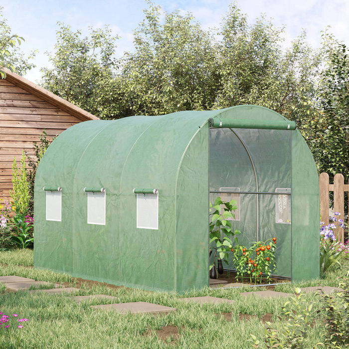 Garten Living Foliengewächshaus begehbares Gewächshaus 3 x 2 m